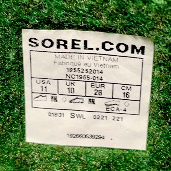 Sorel Flurry Youth Boots In Mint Used Condition like New! Unisex - Picture 8 of 10